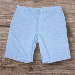 PGA Tour‎ Light Blue Men's Flat Front Golf Shorts Sz 38